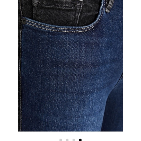 NWT FRAME Le One Mid-rise Skinny Jeans Dual Colors Blue Black - Picture 5 of 15